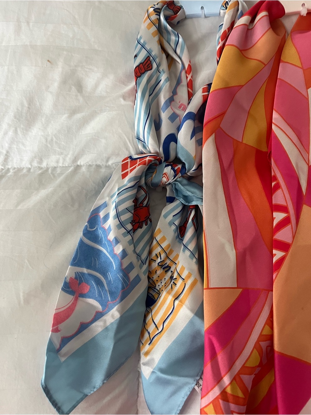 3 piper•k new Printed Scarves - set of 3 - Picture 10 of 10